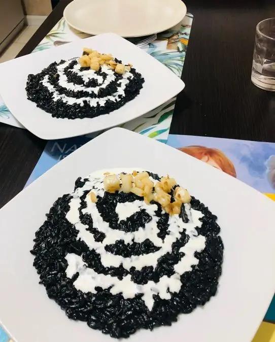 Ricetta Carnaroli nero di seppia e stracciatella di burrata di pasquale107