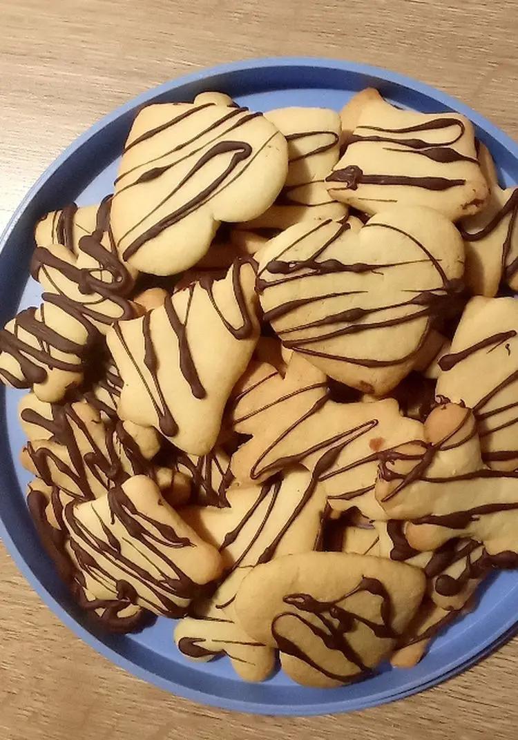 Ricetta Biscotti di frolla con cioccolato di federicaeilcane