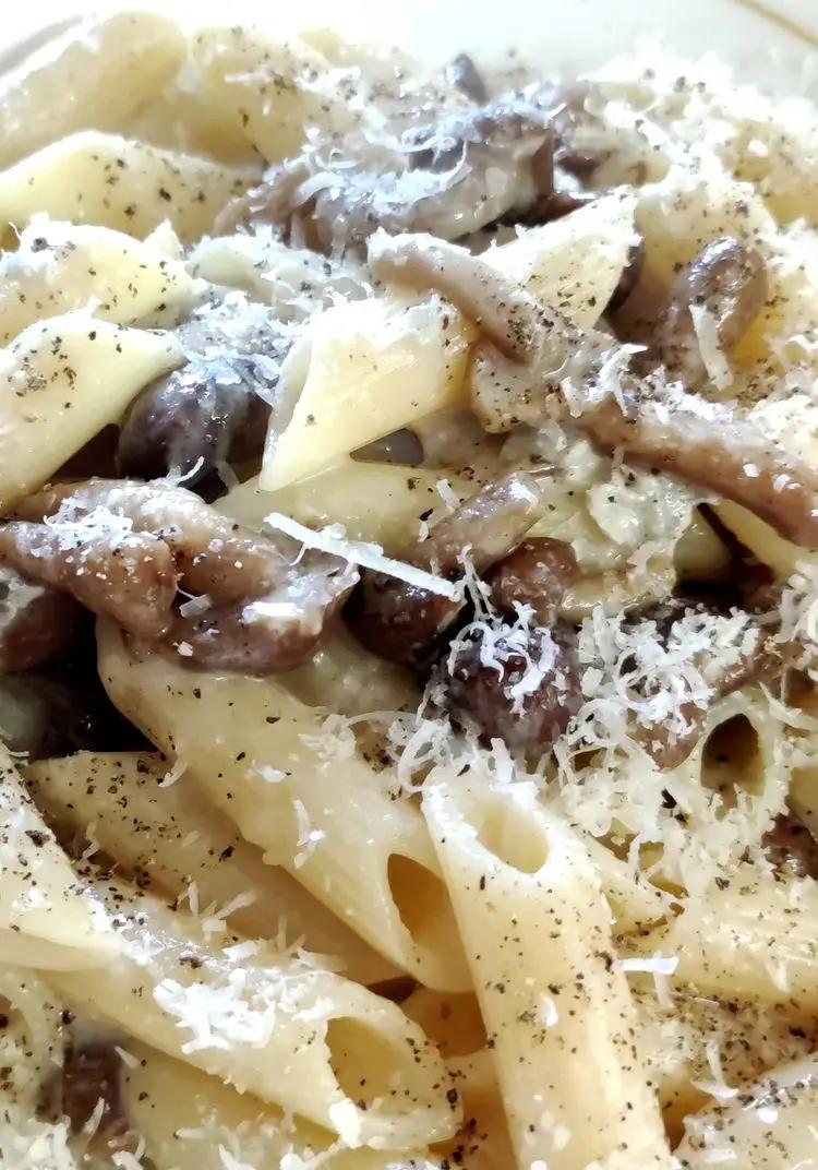 Ricetta Penne con funghi chiodini e gorgonzola. di ilninotto