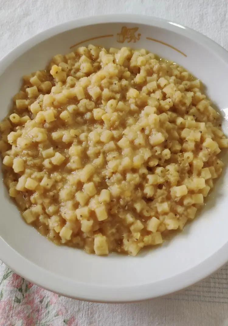 Ricetta Pasta con crema di lenticchie decorticate. di ilninotto