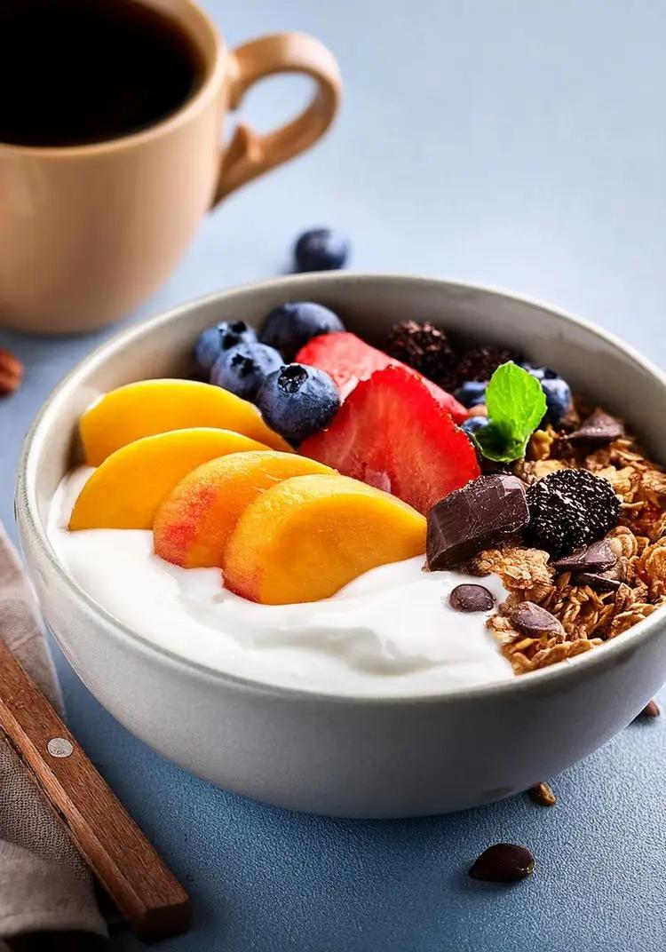 Ricetta Yogurt con frutta fresca, cereali e cioccolato fondente di matteo_capone