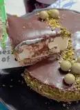 Immagine del passaggio 11 della ricetta Cheesecake al cioccolato e pistacchio