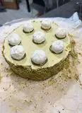 Immagine del passaggio 15 della ricetta Cheesecake al pistacchio