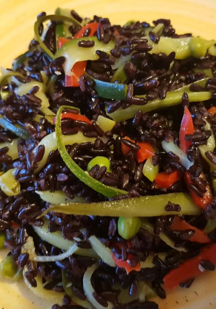Ricetta Riso nero integrale con verdure di mariangela_magnifico