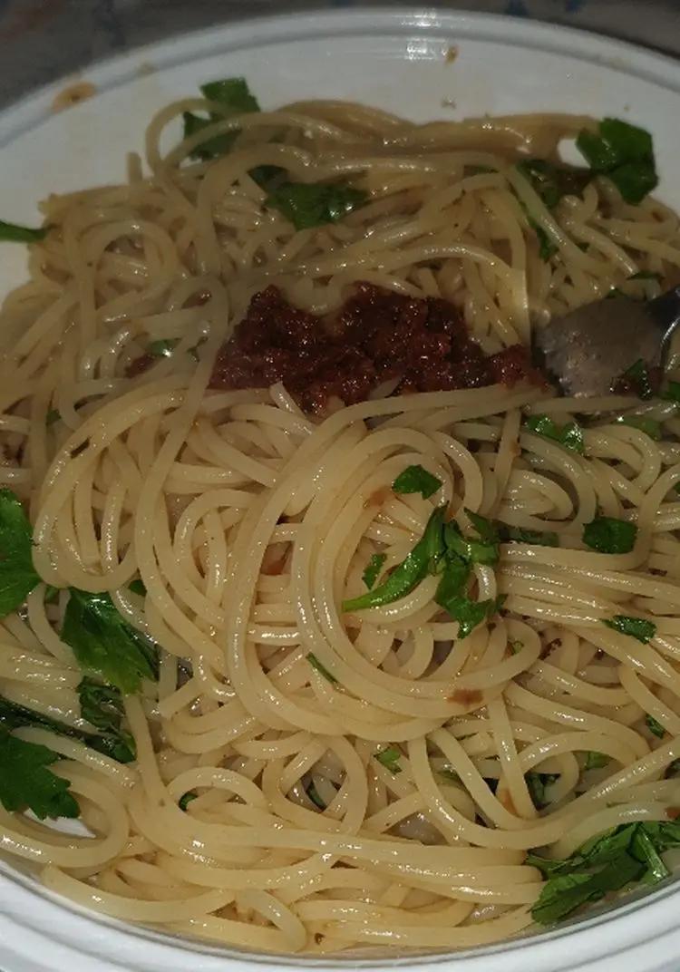 Ricetta Spaghetti aglio,olio e peperoncino 2.0 di guarinojessica27