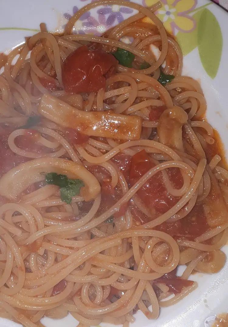 Ricetta Spaghetti con le seppie di rossella77