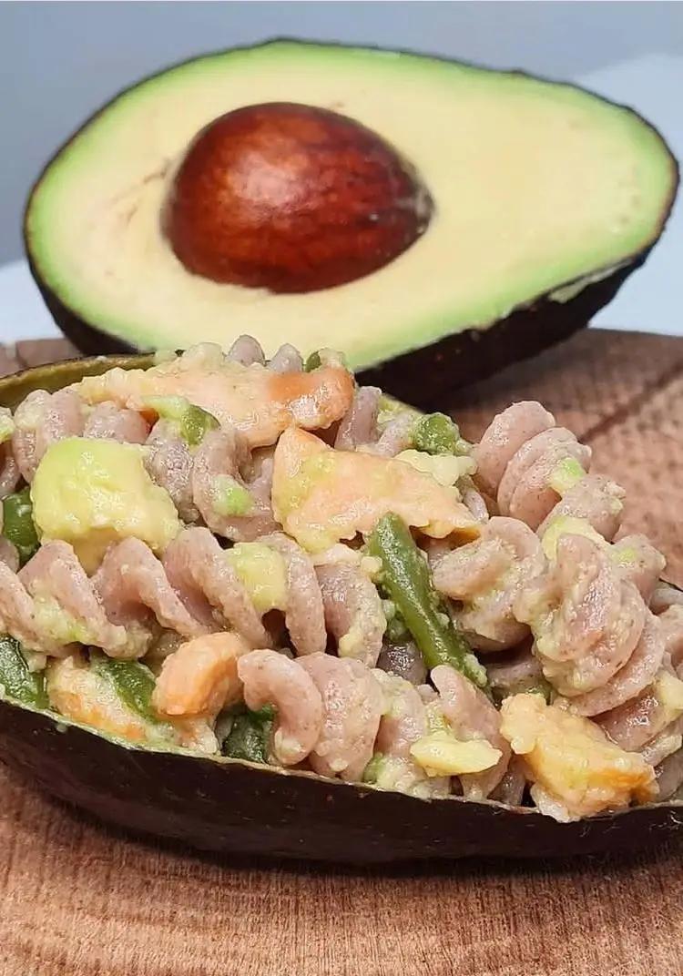 Ricetta Fusilli avocado, salmone e verdurine di foodexcellence