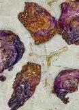 Immagine del passaggio 4960 della ricetta Risotto al Cavolo Viola con Stoccafisso, Certosa e Curry