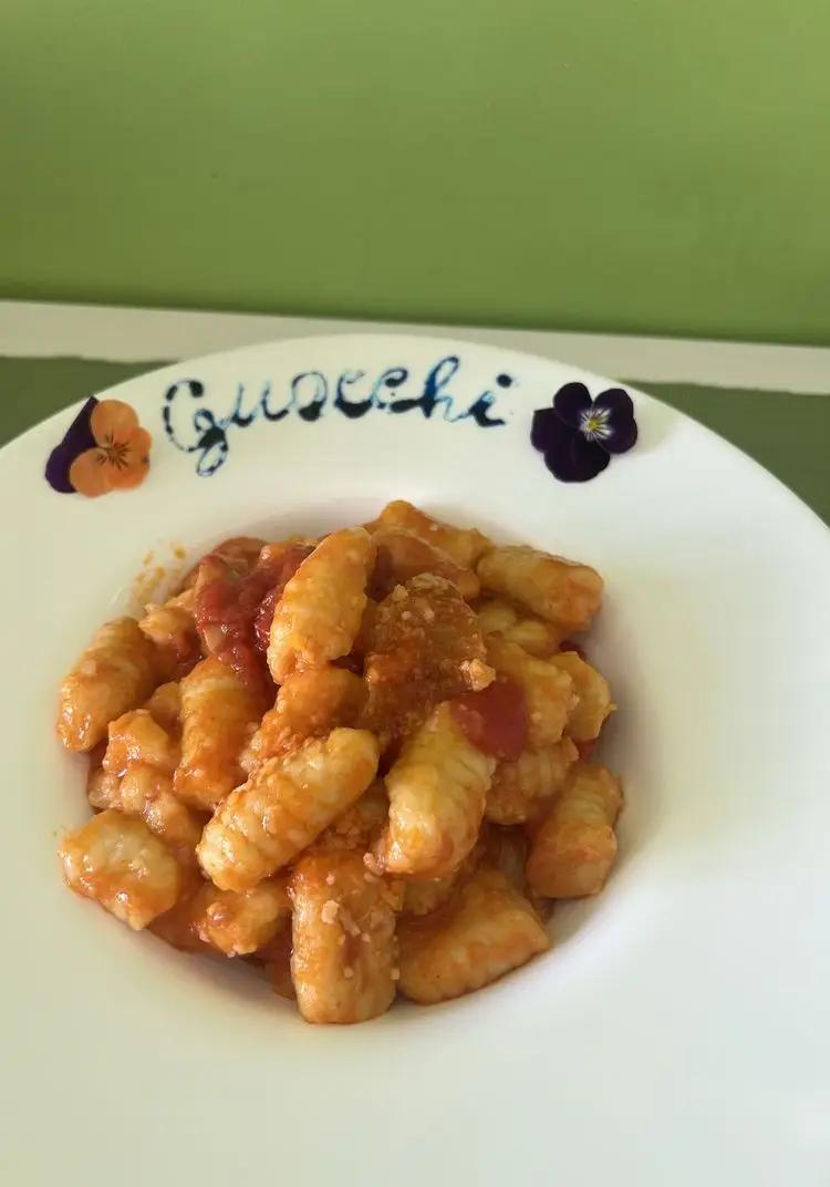 Ricetta Gnocchi al sugo di pancetta di loredana705