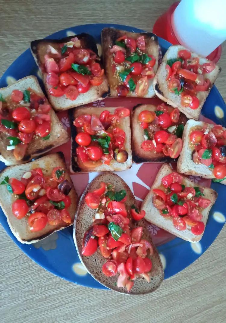 Ricetta Bruschette con pomodorini di rosalia_rita