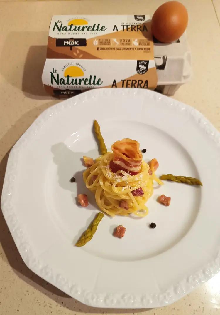 Ricetta Un nido di bontà: i miei spaghetti alla carbonara di debbytoff80