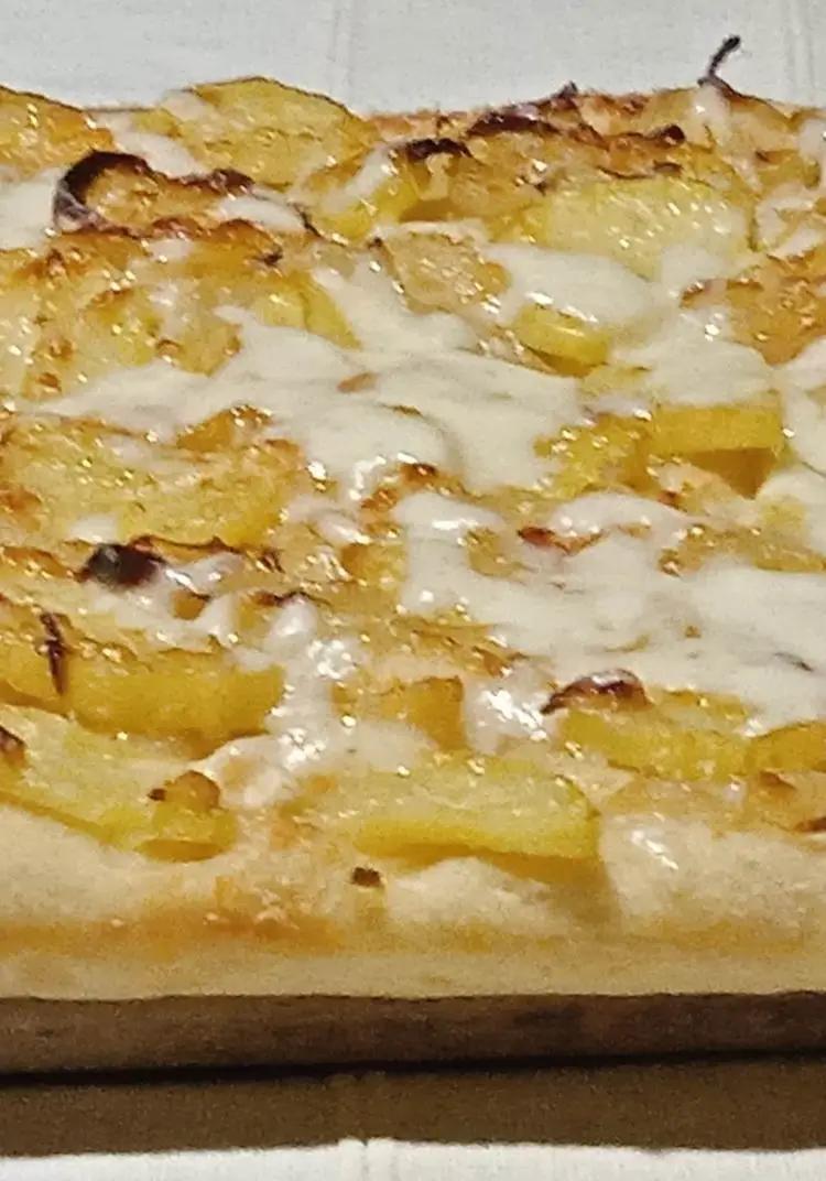 Ricetta Pizza con patate di rosellinalaurianti