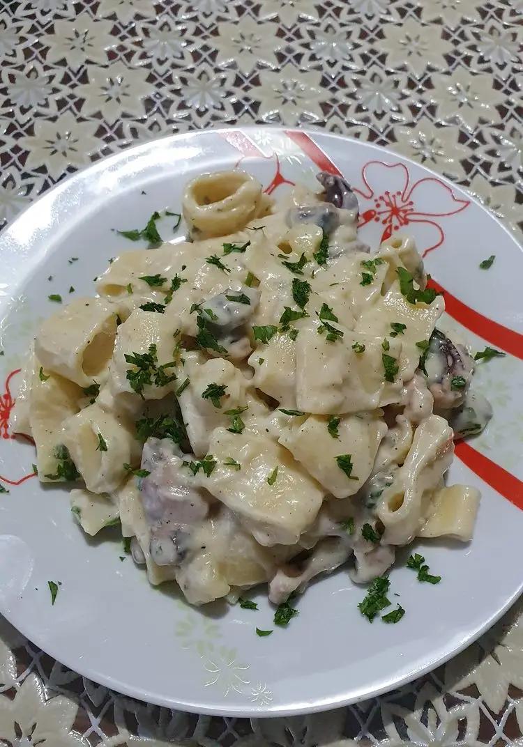 Ricetta Paccheri alla crema di patate e polipo di michelelascala1986