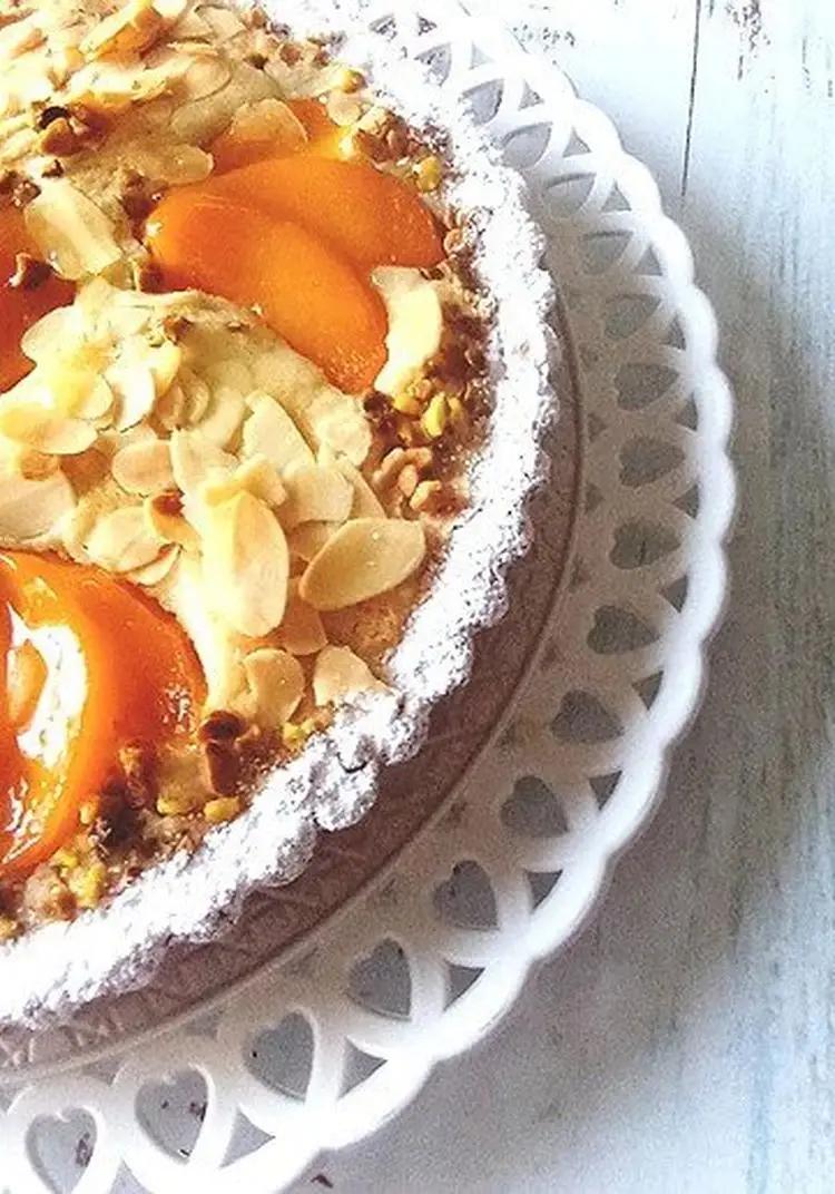 Ricetta Crostata frangipane e pesche di cristina139