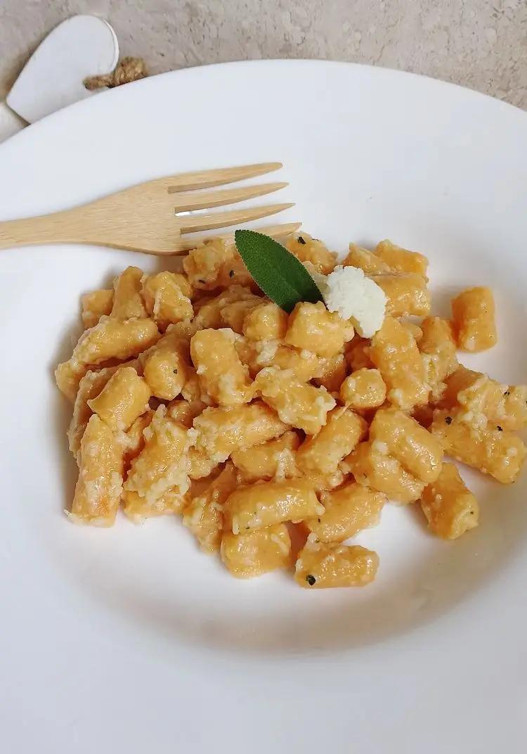 Ricetta Gnocchi di Cavolo e Batata arancione di pupiepappe