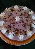 Immagine del passaggio 10 della ricetta TORTA DI NOCCIOLE E CIOCCOLATO CON CREMA ALLE PERE E CACAO