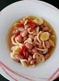 Immagine del passaggio 3 della ricetta Pasta e fagioli borlotti (spurgarelli)