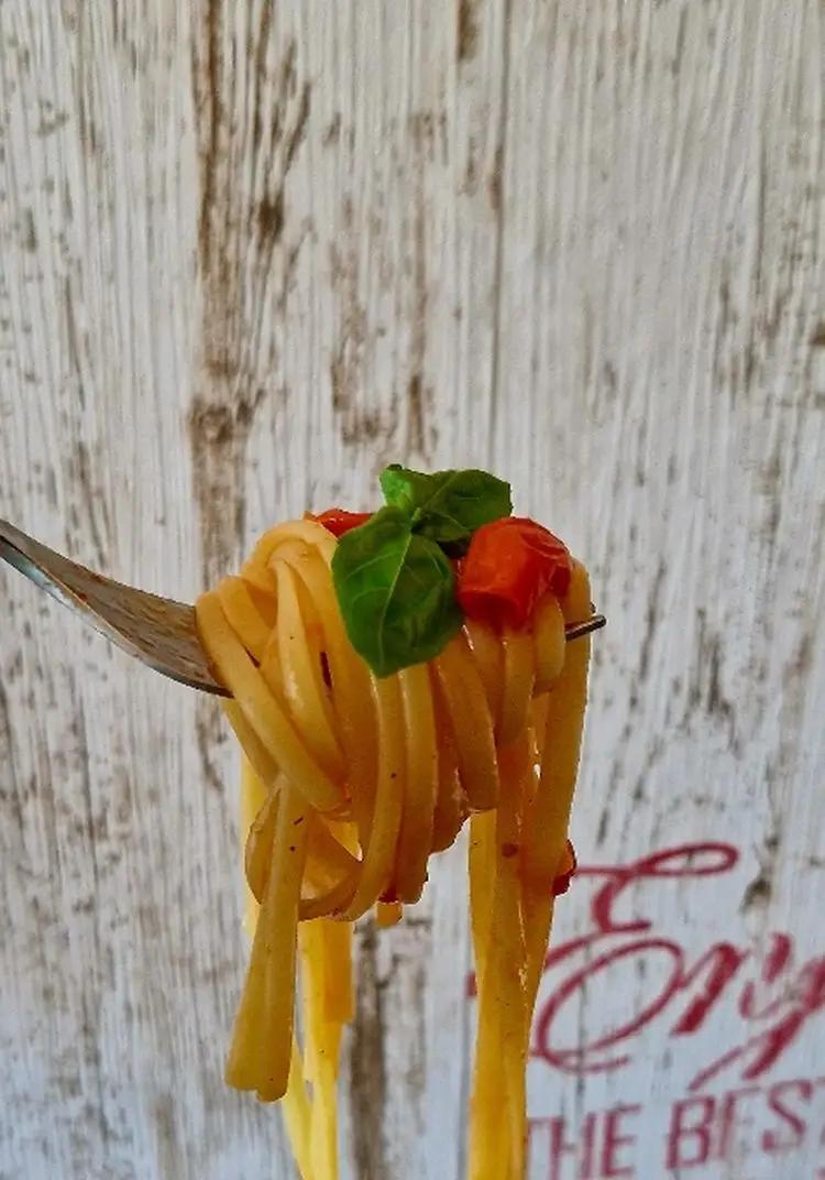 Ricetta Spaghettino con pomodorino cilieggino di Giuseppe-cucina