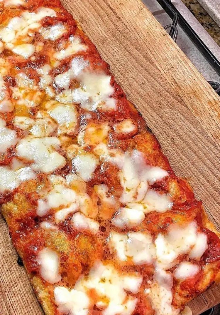 Ricetta Pizza in teglia margherita di poppyfoodprn