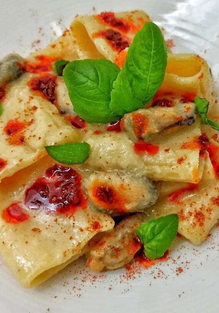 Ricetta Mezzo pacchero carciofi cozze nduja di chef_vincenzo_campanale