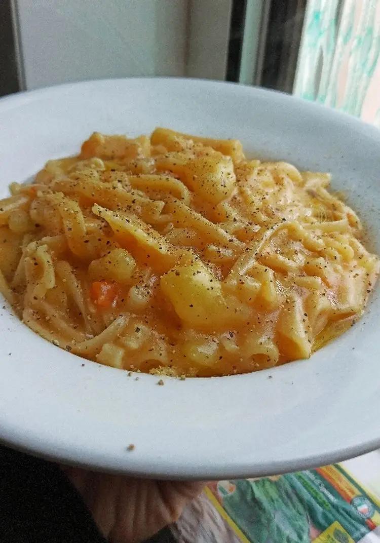 Ricetta Pasta patate e provola 
(Originale) di chef_vincenzo_campanale