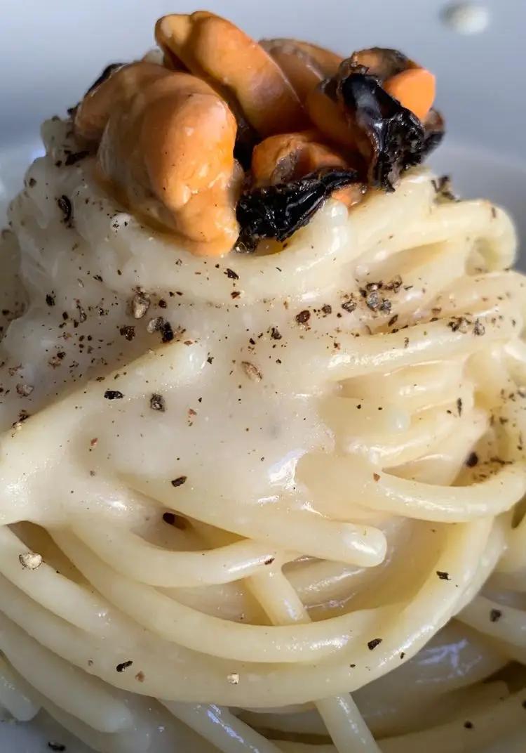 Ricetta Spaghettoni Cacio e Cozze di MisterMario