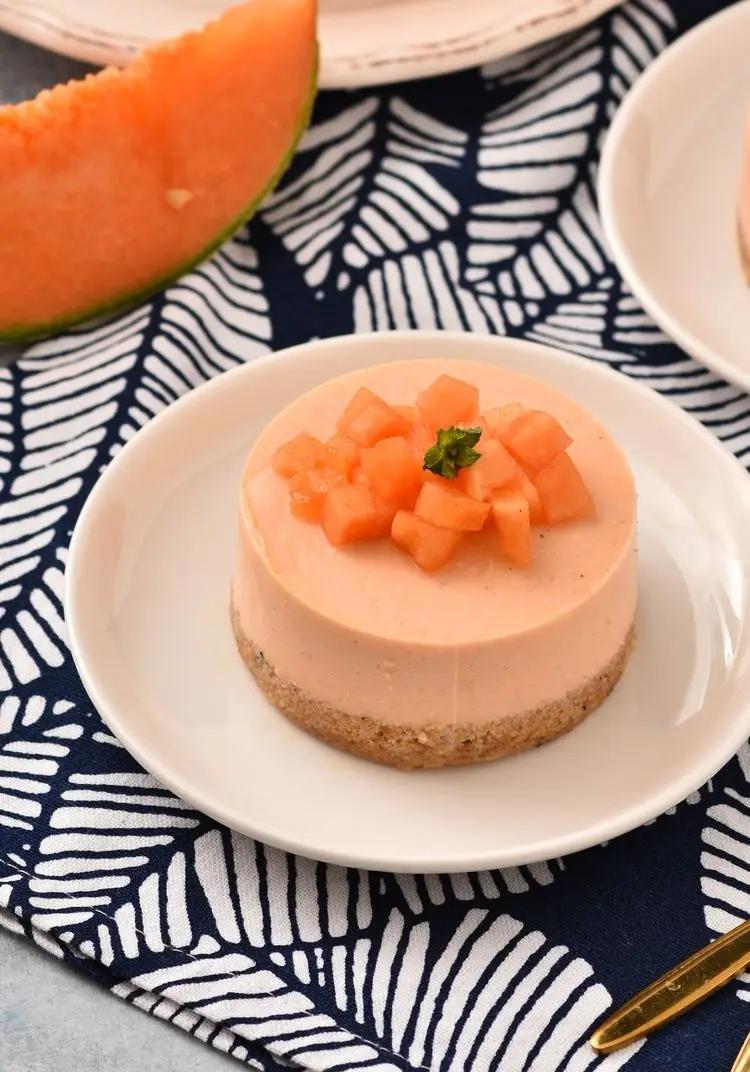 Ricetta Cheescake al melone di giapprovato