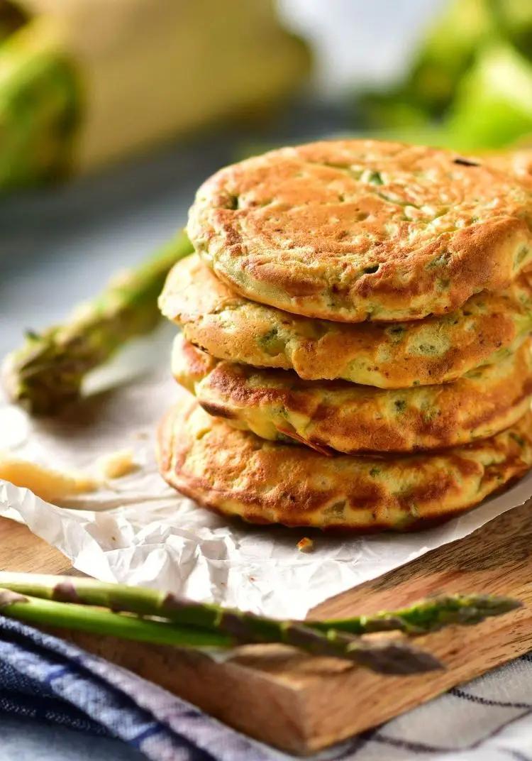 Ricetta Pancakes agli asparagi di giapprovato