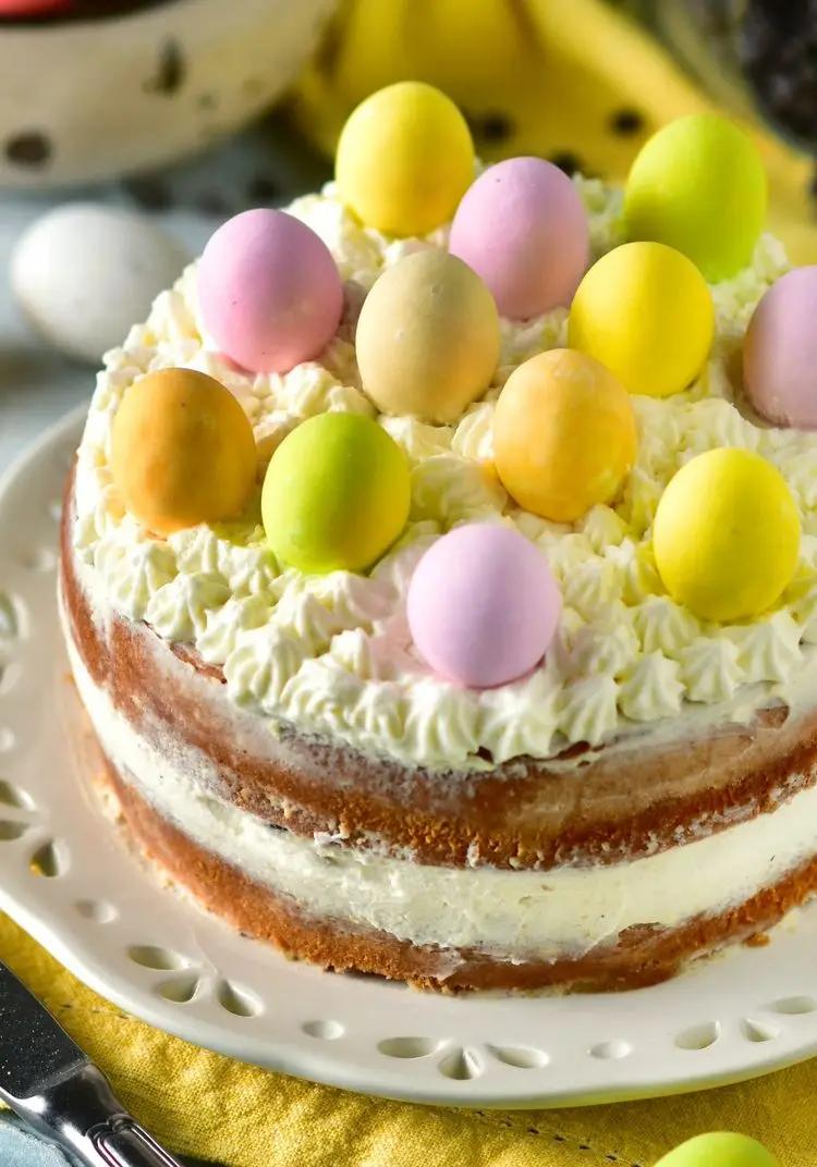 Ricetta Torta di Pasqua con ovetti di giapprovato