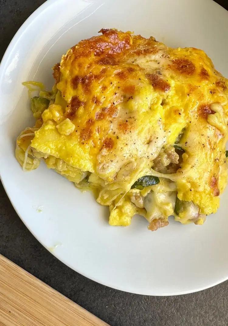 Ricetta LASAGNE ZAFFERANO, SALSICCIA E ZUCCHINE ✨ di giorgiasbakery