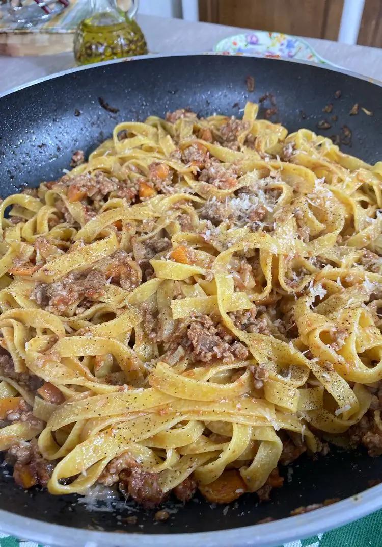 Ricetta Fettuccine alla Bolognese  🍝😋 di andreanimimma