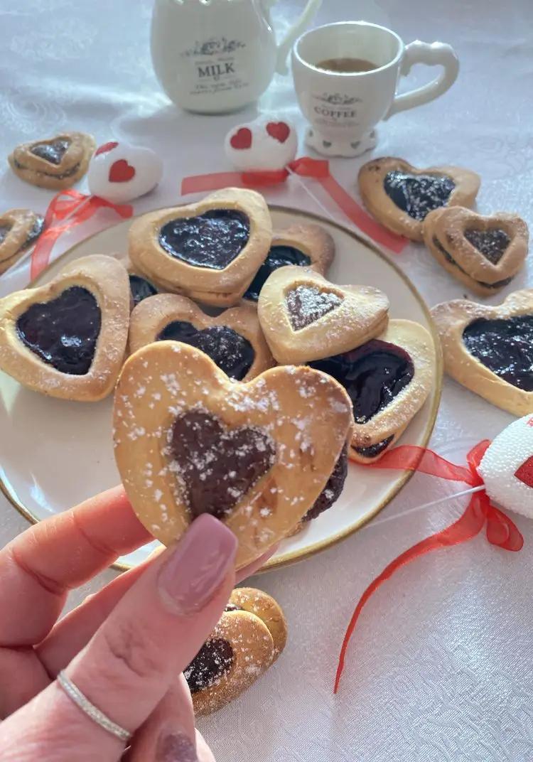 Ricetta Cuori di Pasta Frolla Fit di andreanimimma