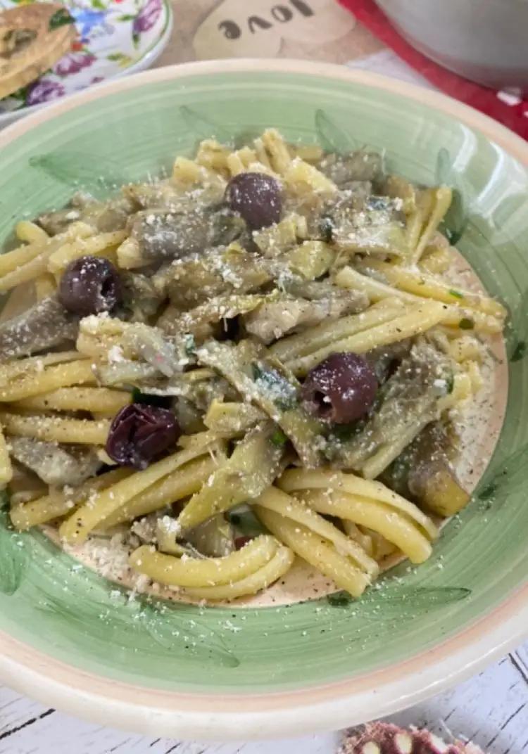 Ricetta Casarecce con Carciofi di andreanimimma