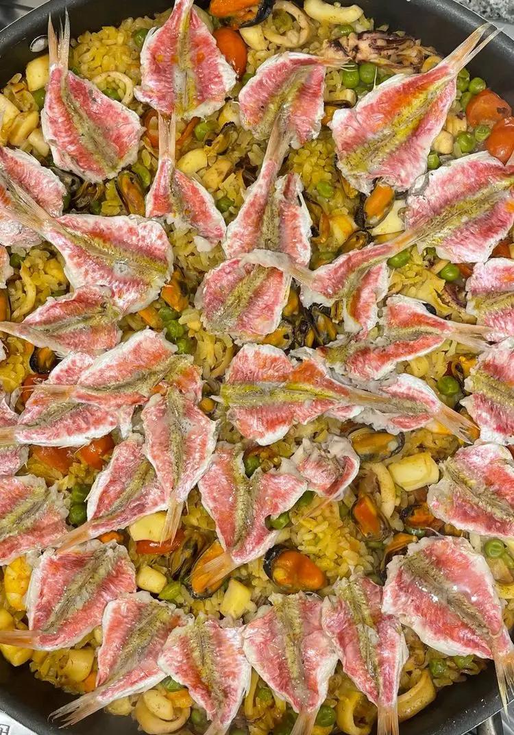 Ricetta Paella di pesce di atavolaconsara