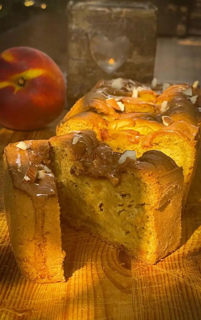 Ricetta PLUMCAKE SOFFICE ALLE PESCHE di chiara_healthytales