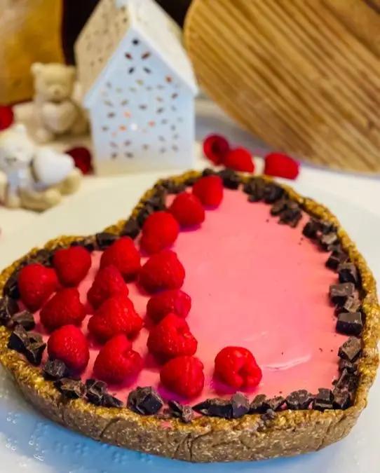 Ricetta 💖CHEESECAKE (senza cheese) di SAN VALENTINO💖 di chiara_healthytales