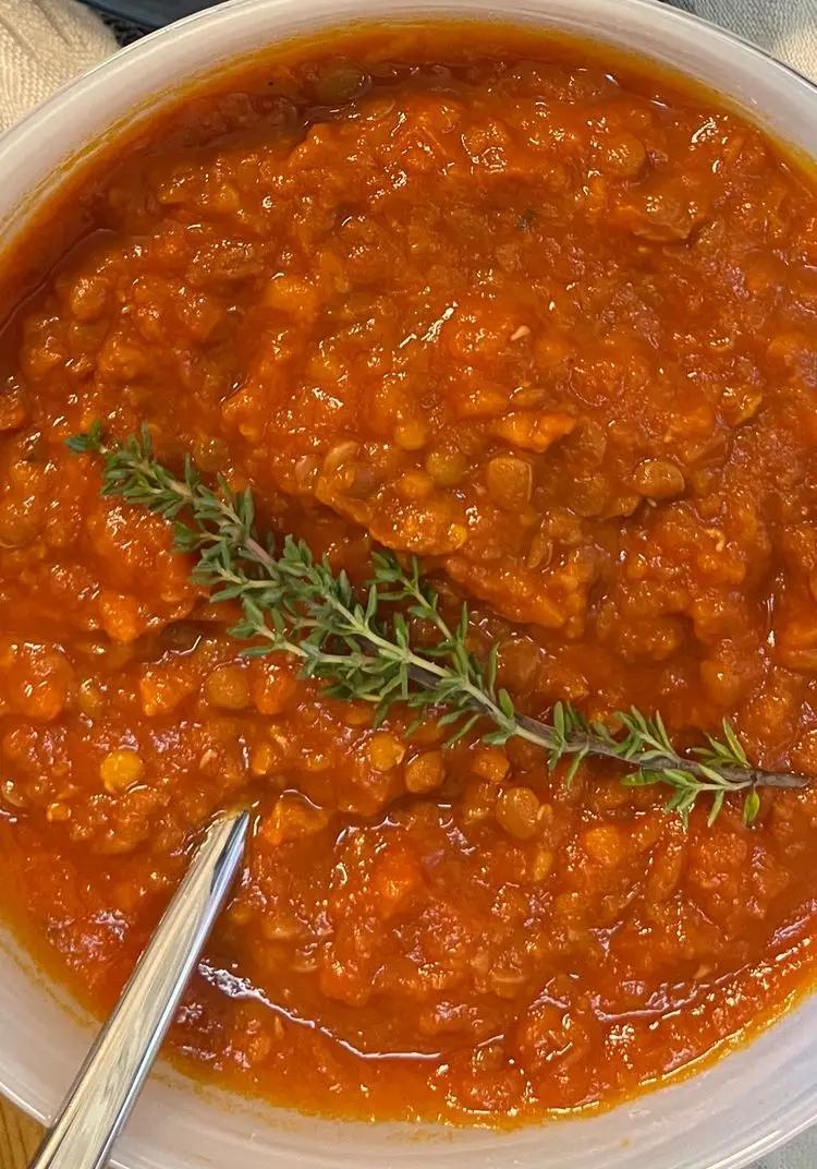 Ricetta Ragù di lenticchie di lia.e.chia