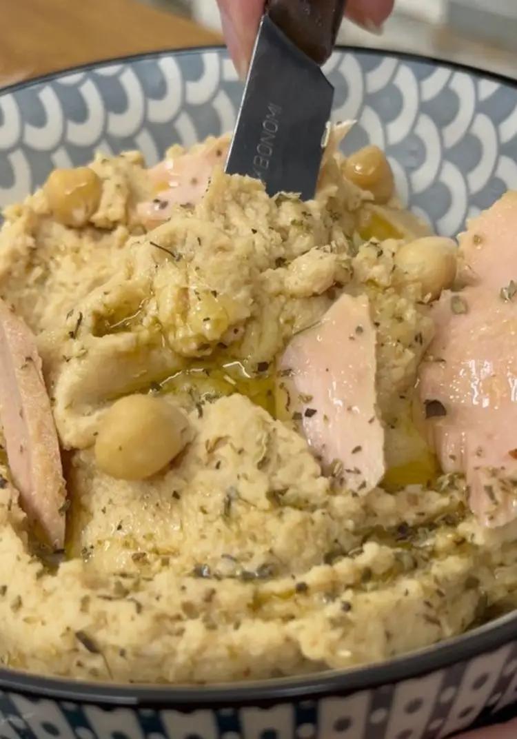 Ricetta Hummus di ceci e tonno senza Tahina e con pochi ingredienti. di lia.e.chia