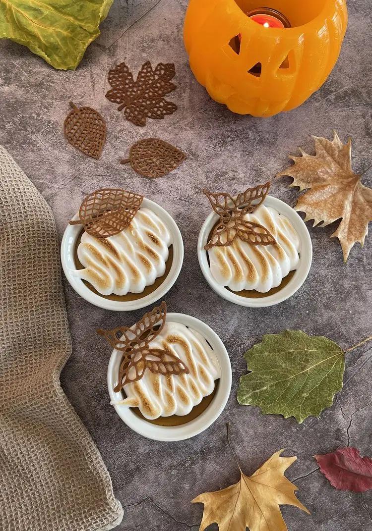 Ricetta 🌱 Vegan Pudding di zucca con meringa all’italiana di nicoletta01