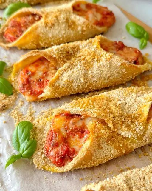 Ricetta Cannoli ripieni di pomodoro e mozzarella di doria