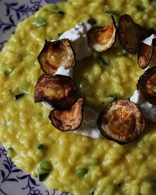 Ricetta Risotto allo zafferano con zucchine di ilpugliesechecucina