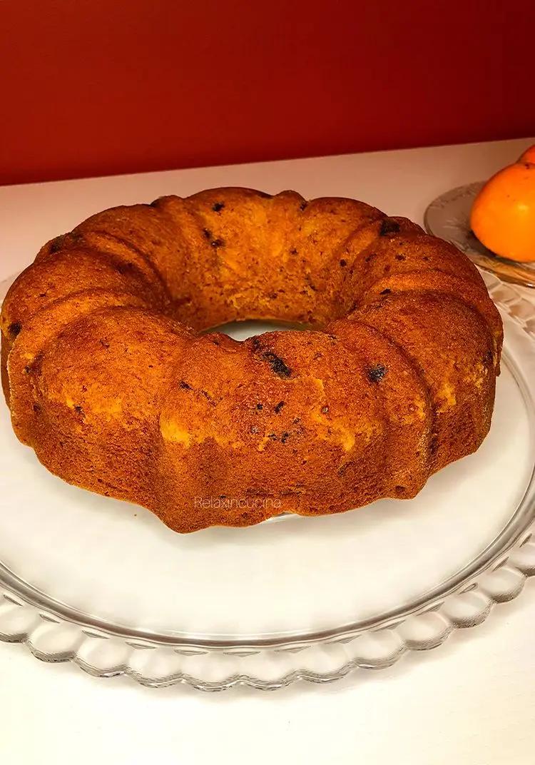 Ricetta Torta cachi e cioccolato fondente di Relax.in.cucina