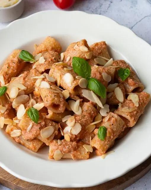 Ricetta Rigatoni Pasta Garofalo con pesto alla trapanese di valentinaprevidi