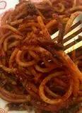 Immagine del passaggio 41 della ricetta ”Spaghetti all’ Assassina”
versione stregattami 👩🏻‍🍳