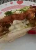 Immagine del passaggio 38 della ricetta “Spicy Crispy Chicken Sandwich”
ossia “Panino con Pollo Piccante e Croccante” versione stregattami 👩🏻‍🍳