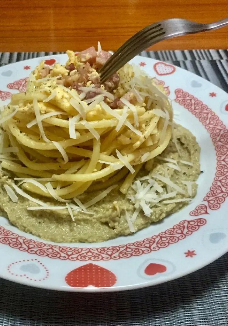 Ricetta “Bucatini alla Carbonara con Zucchine”
versione stregattami 👩🏻‍🍳 di stregattami
