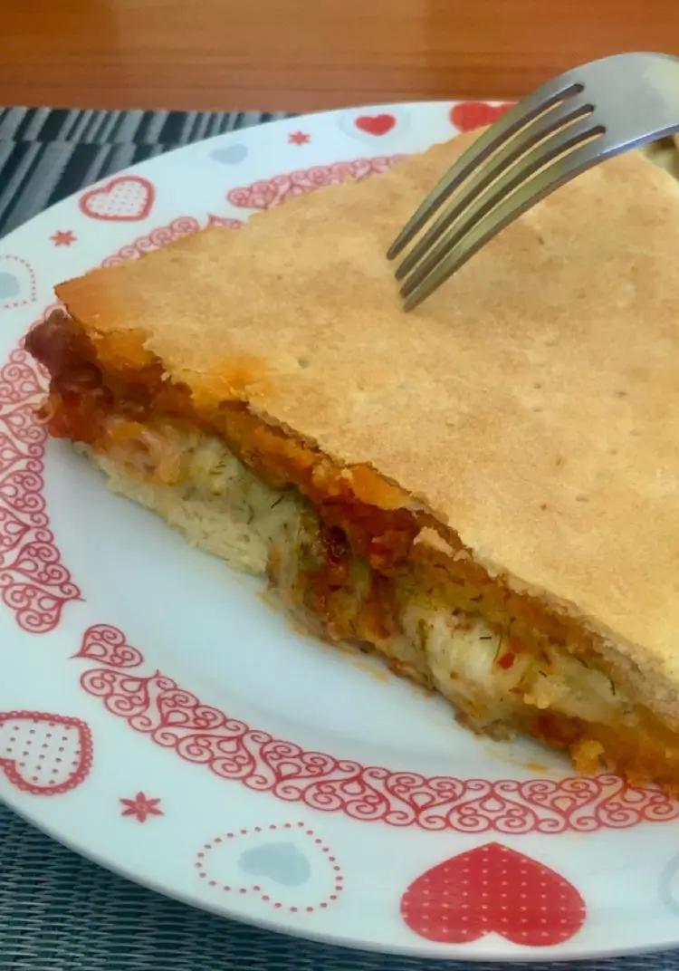 Ricetta “Pizza Ripiena” versione stregattami 👩🏻‍🍳 con Purè di Patate, Pesto di Finocchietto Selvatico, Nduja, Salame Napoli e Mozzarella di Bufala. di stregattami