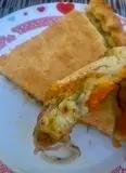 Immagine del passaggio 27 della ricetta “Pizza Ripiena” versione stregattami 👩🏻‍🍳 con Purè di Patate, Pesto di Finocchietto Selvatico, Nduja, Salame Napoli e Mozzarella di Bufala.