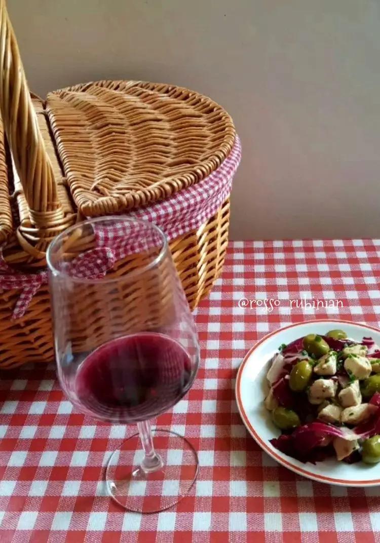 Ricetta Insalata di pollo per il pic nic di rosso.rubinian