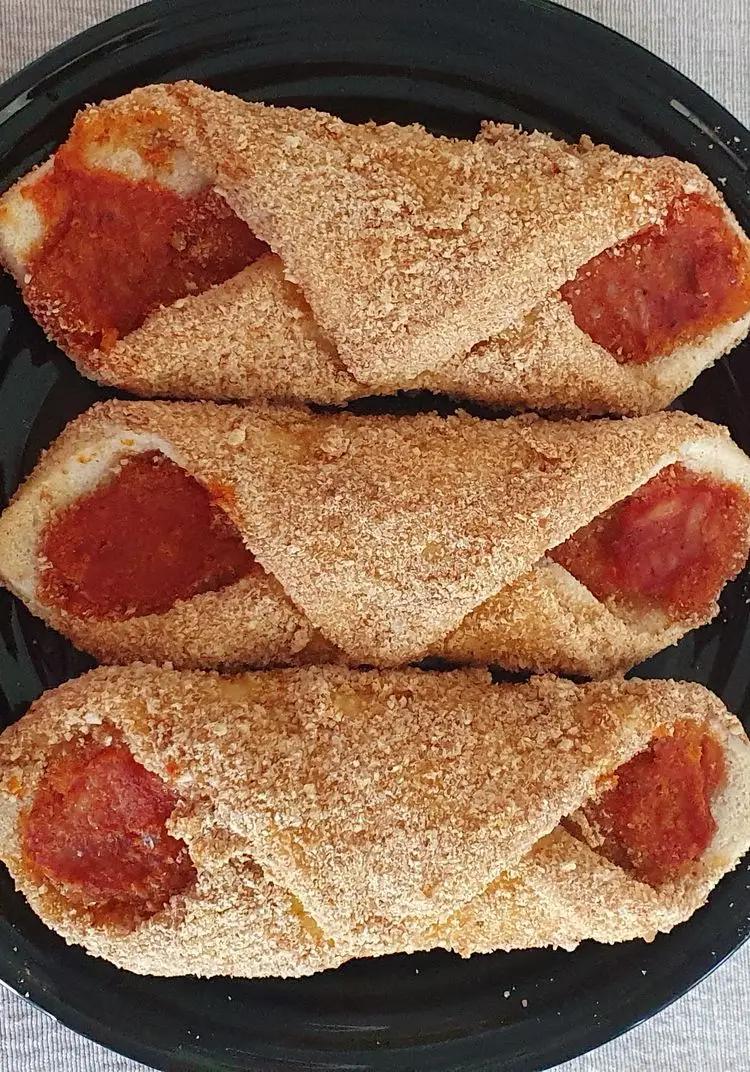 Ricetta Cannoli di Pan Carrè alla pizzaiola di valentina_a.